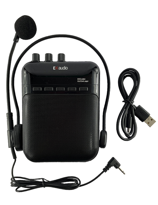 AMPLIFICADOR DE GUITARRA EK MINI CON MICRO DE DIADEMA