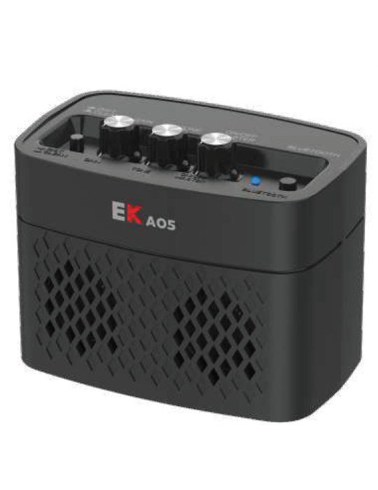 AMPLIFICADOR EK DE GUITARRA EKA05 PORTÁTIL 5W
