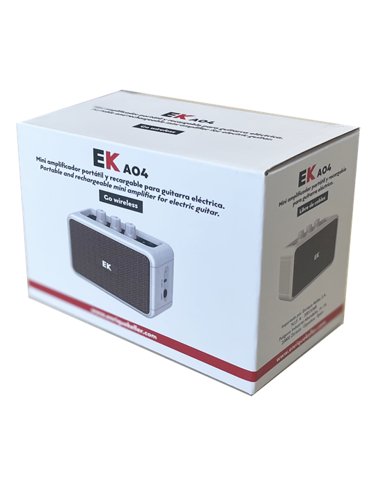 AMPLIFICADOR EK RECARGABLE CON BLUETOOTH