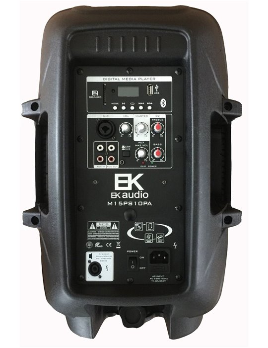 COLUMNA ACTIVA EK AUDIO M15PS10PA 480 W