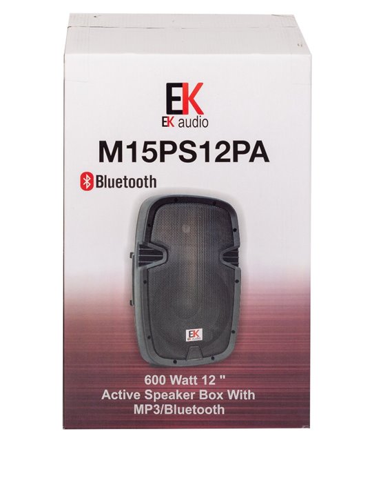 COLUMNA ACTIVA EK AUDIO M15PS12PA 600W