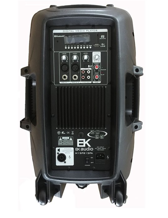 COLUMNA ACTIVA EK AUDIO M15PS15PA 800 W