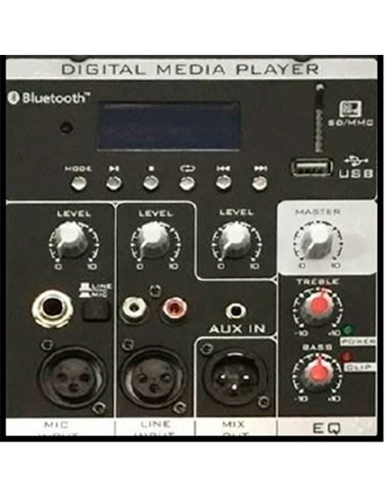 COLUMNA ACTIVA EK AUDIO DE 12" 300W/1200W