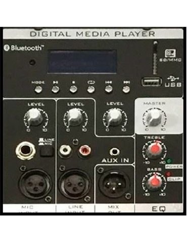 COLUMNA ACTIVA EK AUDIO DE 15" 350W/1500W 2