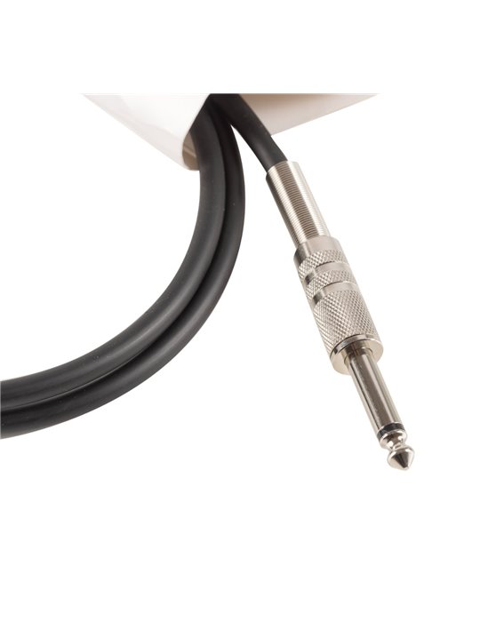 CABLE EK AUDIO PARA GUITARRA JACK-JACK RECTO 3M