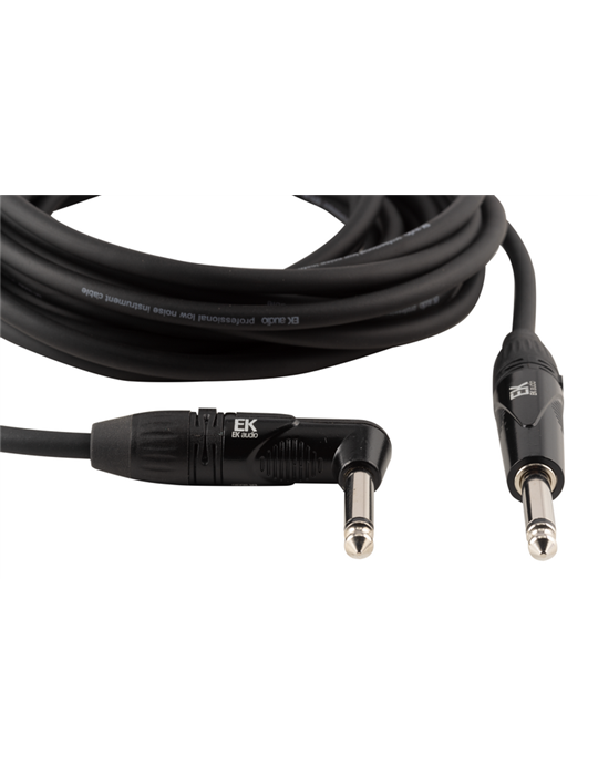 CABLE PARA GUITARRA EK JACK-JACK RECTO-ACODADO 6M