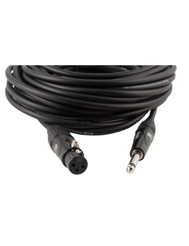 CABLE PARA MICRÓFONO JACK-XLR HEMBRA DE 9 METROS