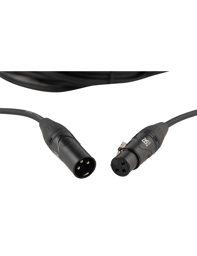 CABLE PARA MICRÓFONO XLR-XLR MACHO DE 9 METROS