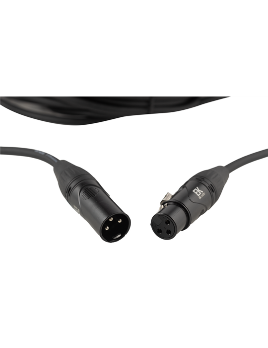 CABLE PARA MICRÓFONO XLR-XLR MACHO DE 9 METROS