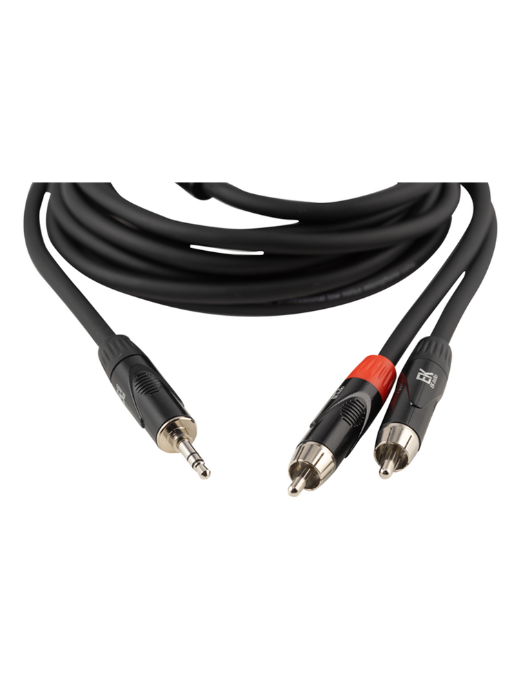 CABLE EK MINI JACK - RCA 3 METROS