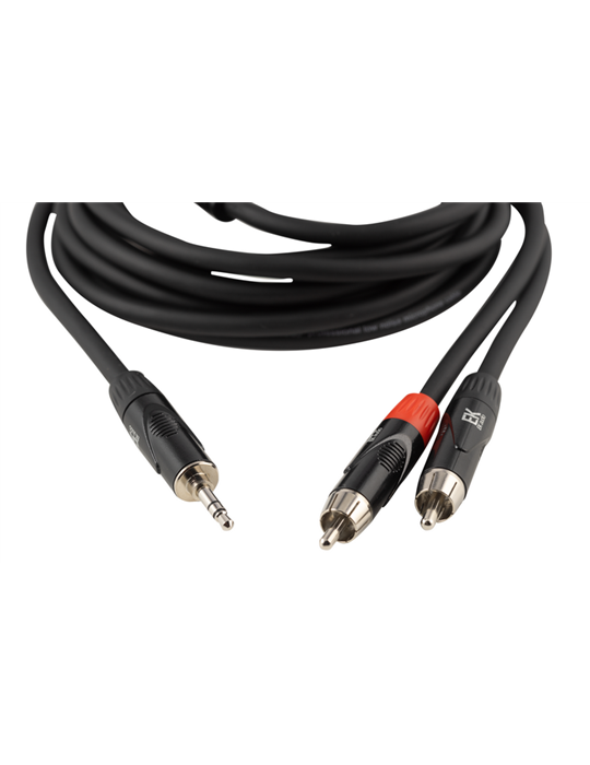 CABLE EK MINI JACK - RCA 3 METROS
