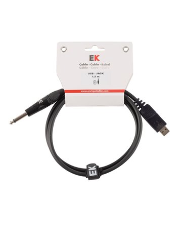 CABLE EK AUDIO USB/JACK 1,5 M