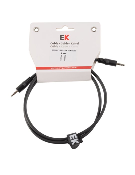 CABLE EK AUDIO MINI JACK STEREO - MINI JACK STEREO 1 M