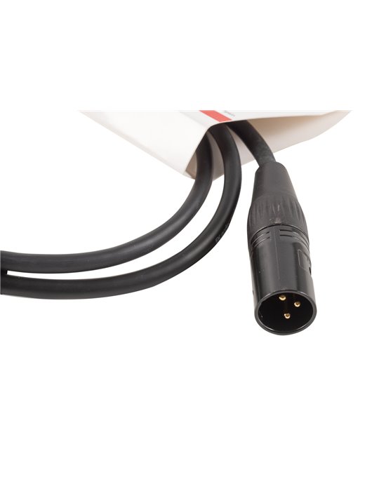 CABLE EK AUDIO NEUTRIK PARA MICRÓFONO XLR/XLR 1 M