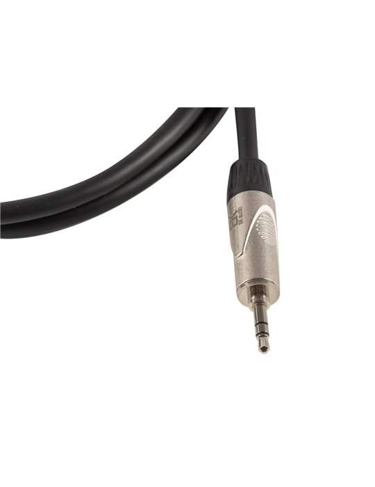 CABLE EK AUDIO MINI JACK STEREO - MINI JACK STEREO METÁLICO 1 M
