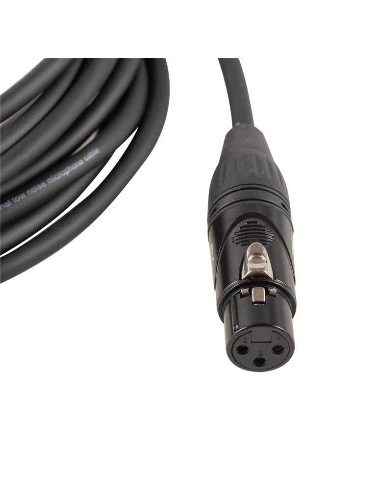CABLE EK AUDIO PARA MICRÓFONO JACK - XLR HEMBRA 6 M