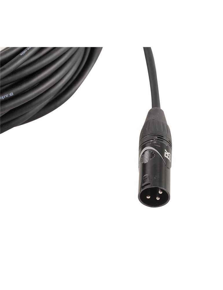 CABLE EK AUDIO PARA MICRÓFONO XLR - XLR 20 M