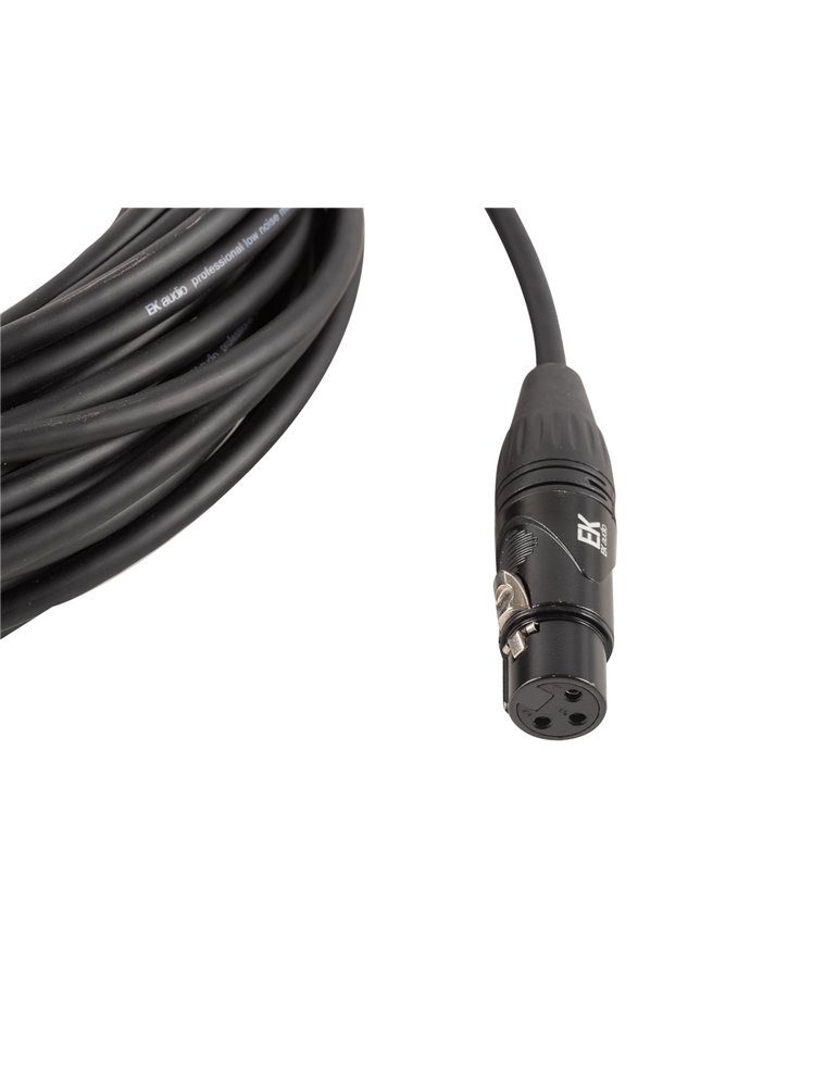 CABLE EK AUDIO PARA MICRÓFONO XLR - XLR 20 M
