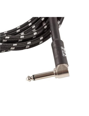 CABLE EK AUDIO PARA GUITARRA JACK - JACK RECTO - ACODADO TELA TRENZADA DE 3 M 2