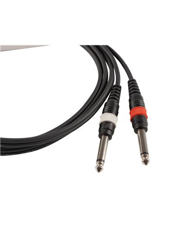 CABLE EK AUDIO JACK STEREO - JACK MONO X 2  1.5 M 2