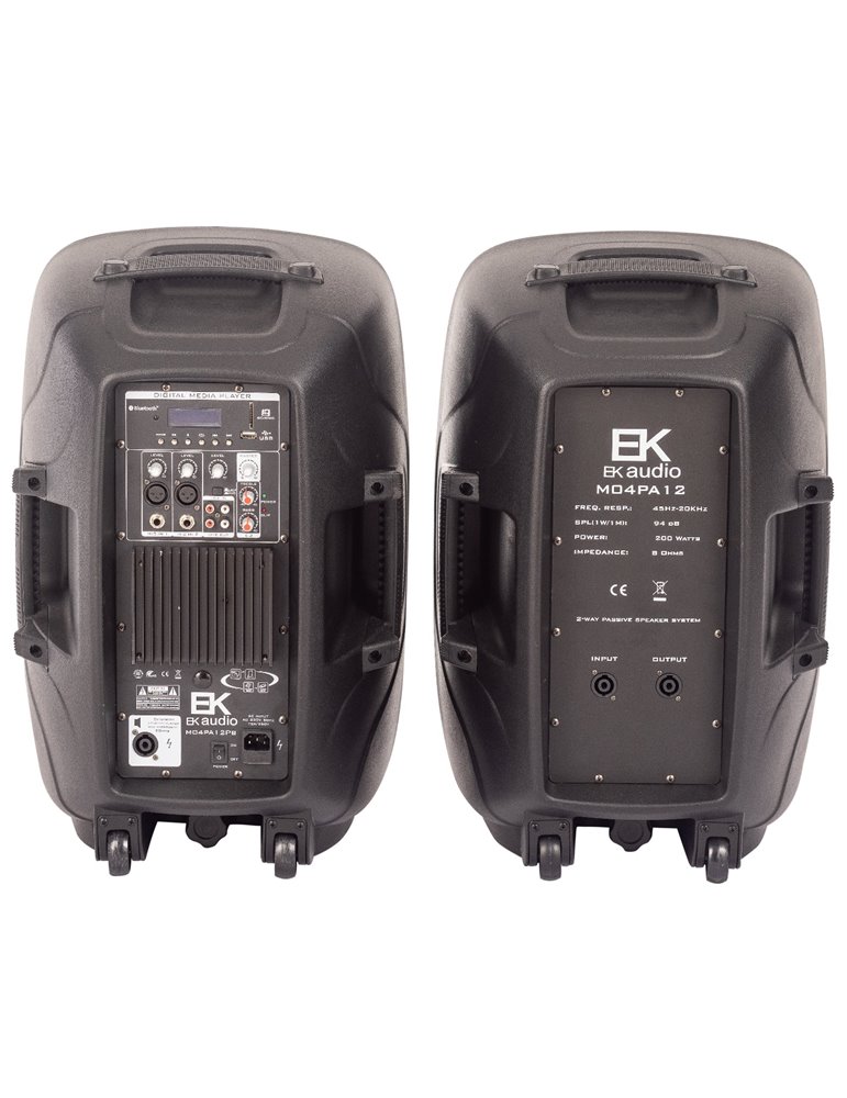 EQUIPO PA EK AUDIO DE 400W M04PA12PB