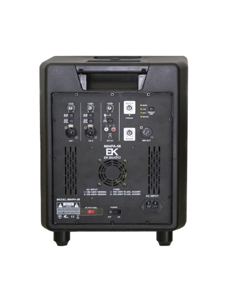 EK AUDIO PA SYSTEM COMPACTO 800W M04PA08