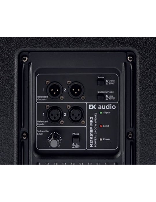 SUBWOOFER PA ACTIVO EK AUDIO M21KS18P