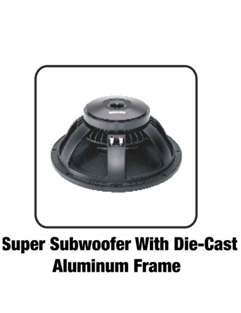 SUBWOOFER PA ACTIVO EK AUDIO M21KS18P
