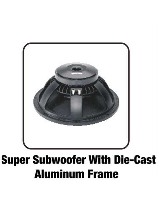 SUBWOOFER PA ACTIVO EK AUDIO M21KS18P
