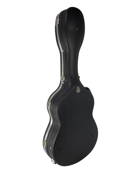 ESTUCHE EK PARA GUITARRA CLÁSICA DE ABS Y CARBONO NEGRO
