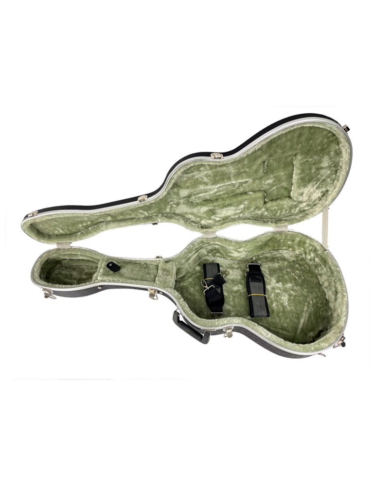 ESTUCHE EK PARA GUITARRA CLÁSICA DE ABS Y CARBONO GRIS