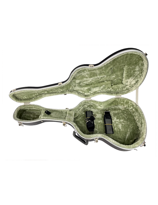 ESTUCHE EK PARA GUITARRA CLÁSICA DE ABS Y CARBONO GRIS