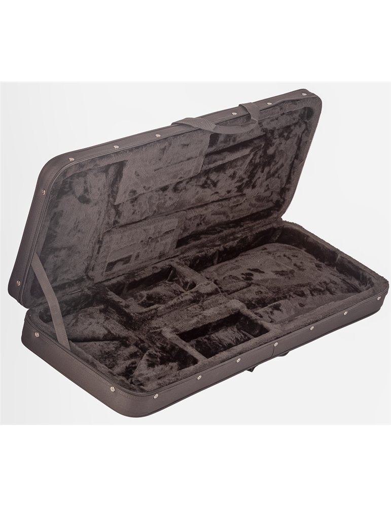 FUNDA-ESTUCHE EK PARA GUITARRA ELÉCTRICA DE FOAM RECTANGULAR