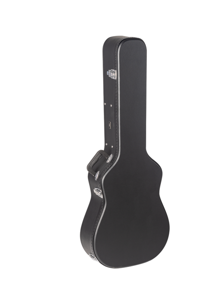 ESTUCHE EK DE MADERA PARA GUITARRA ACÚSTICA