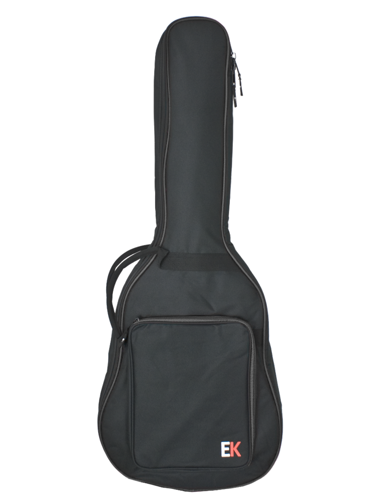 FUNDA EK PARA GUITARRA ACÚSTICA DE 10mm NEGRA