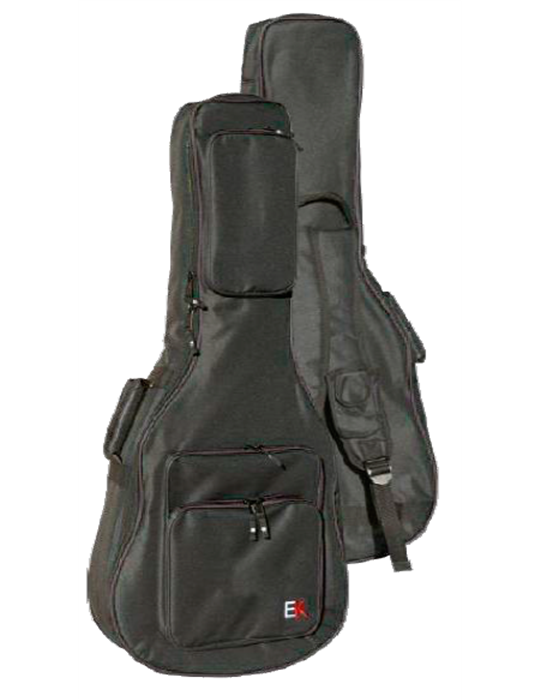 FUNDA EK PARA GUITARRA ACÚSTICA DE 30mm NEGRA