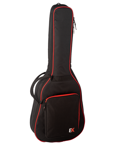 FUNDA EK PARA GUITARRA CLÁSICA DE 10mm ROJA