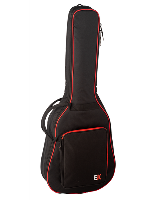 FUNDA EK PARA GUITARRA CLÁSICA DE 10mm ROJA