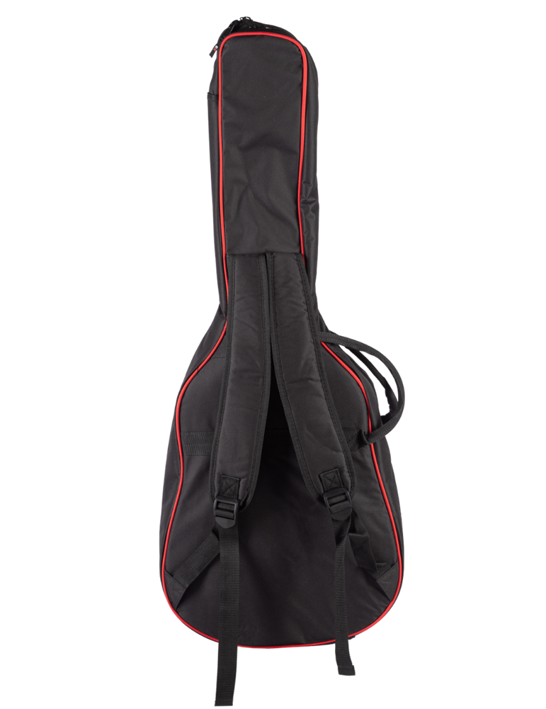 FUNDA EK PARA GUITARRA CLÁSICA DE 10mm ROJA