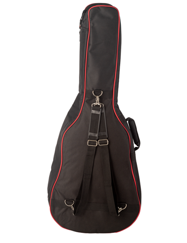 FUNDA EK PARA GUITARRA ACÚSTICA DE 15mm ROJA 2