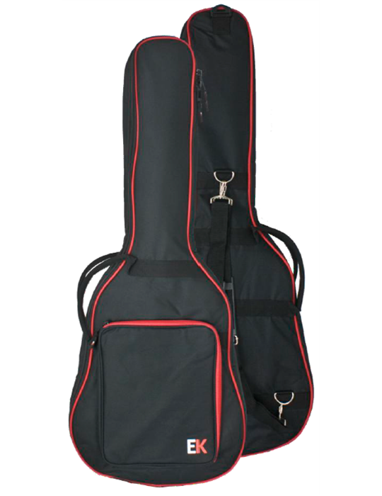 FUNDA EK PARA GUITARRA ELÉCTRICA DE 15mm ROJA