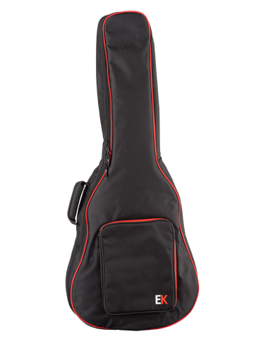 FUNDA EK PARA GUITARRA TIPO 335 DE 15mm ROJA
