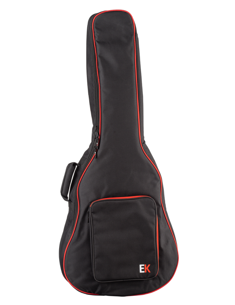 FUNDA EK PARA GUITARRA TIPO 335 DE 15mm ROJA