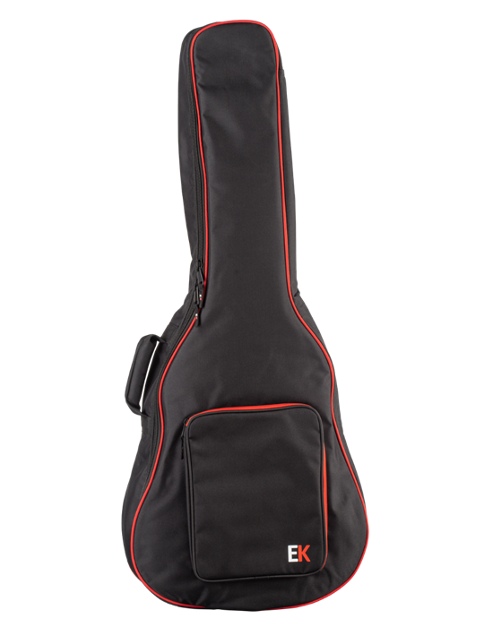 FUNDA EK PARA GUITARRA TIPO 335 DE 15mm ROJA