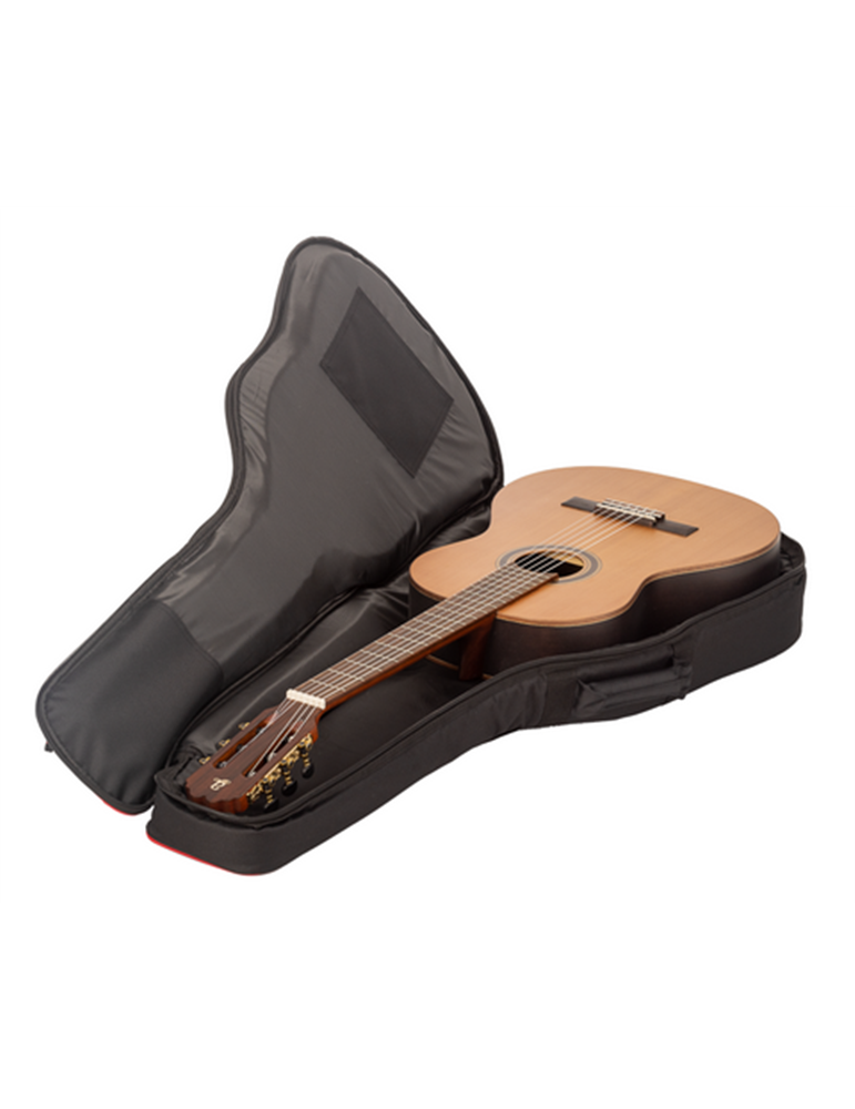 FUNDA EK PARA GUITARRA CLÁSICA DE 30mm ROJA