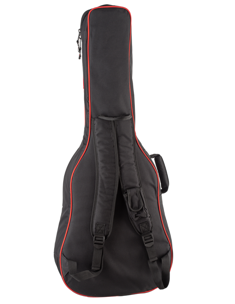 FUNDA EK PARA GUITARRA ACÚSTICA DE 30mm ROJA