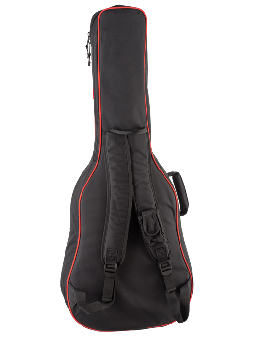 FUNDA EK PARA GUITARRA ACÚSTICA DE 30mm ROJA