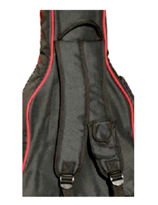 FUNDA EK PARA GUITARRA ACÚSTICA DE 30mm ROJA