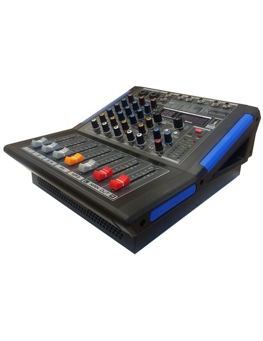 MESA DE MEZCLAS EK AUDIO AMPLIFICADA Y CON EFECTOS KW04A