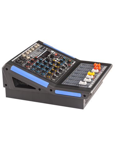 MESA DE MEZCLAS EK AUDIO AMPLIFICADA Y CON EFECTOS KW04A 2